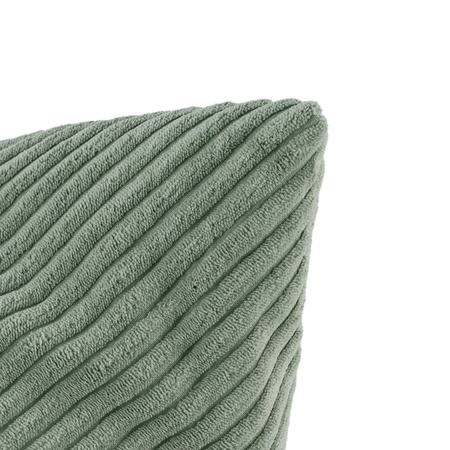 PLUSH NEST, Sack pouf, 120x80 cm, green, premium corduroy