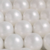 PLUSH NEST Dry pool balls, 6 cm, set of 200 pcs: pearl, gold, transparent