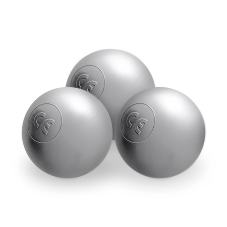 PLUSH NEST Trockenblumenpool, 95x30, blau, Premium-Cord, Floral Fun Zone, 200 Kugeln: pearl, pearl mint, silver