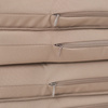 PLUSH NEST flower mat, outdoor, 115x115x5cm, beige, waterproof