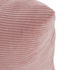 PLUSH NEST, Sack pouf, 120x80 cm, pink, premium corduroy