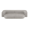 PLUSH NEST Sofa Bed Foldie, premium beige corduroy