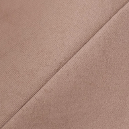 PLUSH NEST Dry pool beige 90x30 with balls, velvet, round 200 balls: pearl, transparent, gold