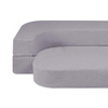 PLUSH NEST Sofa Bed Foldie, gray lambskin