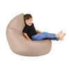 PLUSH NEST Fotel worek Sako, beżowy, outdoor, wodoodporny, rozmiar S