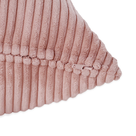 PLUSH NEST, Sack pouf, 120x80 cm, pink, premium corduroy