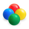 Dry pool balls, 6 cm, set of 200 pcs: blue, green, red, yellow