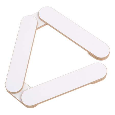 PLUSH NEST Równoważnia, ścieżka dla dzieci, biała, Wooden Play