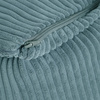 PLUSH NEST  Puffy Square Fotel, 77x67x50, niebieski, sztruks premium