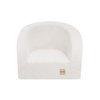 PLUSH NEST Fotelik, kremowy baranek