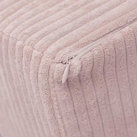 PLUSH NEST Armchair, light pink, premium corduroy