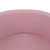 PLUSH NEST Bällebad, rosa, rund, Baumwolle, smart, 90x30, 200 Bälle: pearl hellrosa, silber, pearl