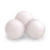 PLUSH NEST Dry Pool, rund, 90x30 cm, rosa, Puffy Lamell (+200 Kugeln Perle, hellrosa Perle, gold)
