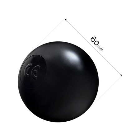 PLUSH NEST Dry Pool Ball, 6 cm, black