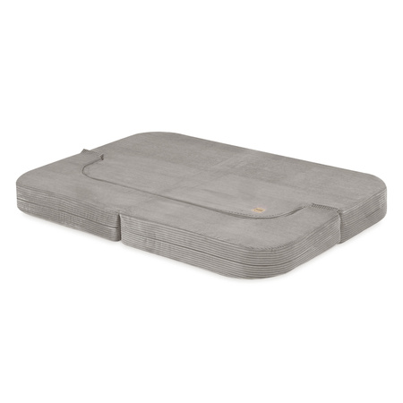 PLUSH NEST Sofa Bed Foldie, beżowy sztruks premium