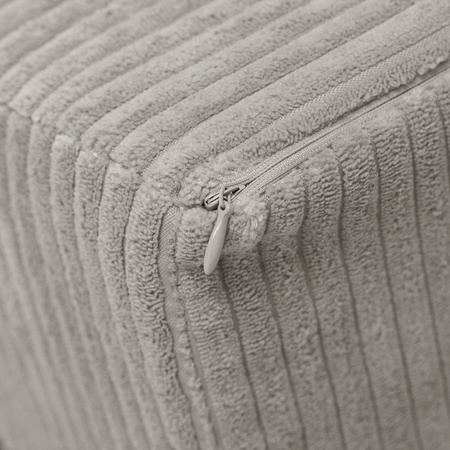 PLUSH NEST Fotelik, beżowy sztruks premium