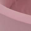PLUSH NEST Trocken Bällebad, 90x30 cm, rund, rosa, Baumwolle, smart