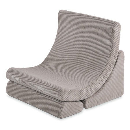 Plush Nest Armchair Luna ,beige,premium corduroy