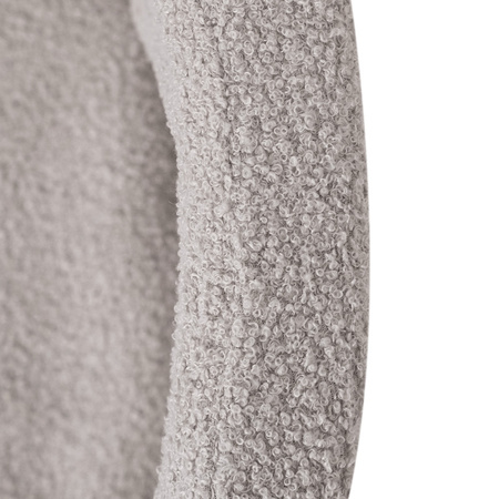 PLUSH NEST Suchy basen kwiatek z matą 95x30 cm, szary baranek