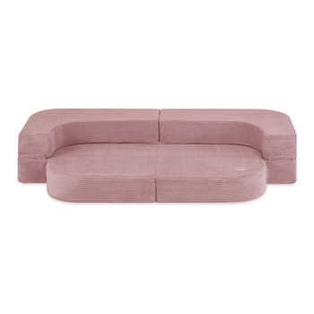 PLUSH NEST Sofa Bed Foldie, pink premium corduroy