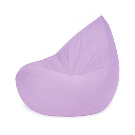 PLUSH NEST Fotel worek Sako, fioletowy, outdoor, wodoodporny, rozmiar S