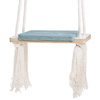 PLUSH NEST Room swing, flat, blue, premium corduroy