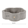 Plush Nest Suchy basen kwiatek, 95x30, beżowy, sztruks premium, Floral Fun Zone