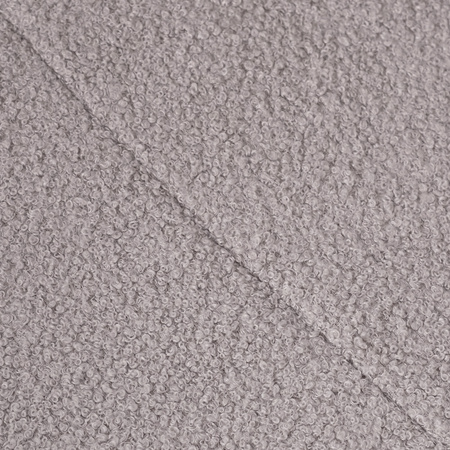 PLUSH NEST Dry pool, round, 90x30 cm, grey lamb