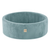 PLUSH NEST Trocken Bällebad, 90x30 cm, rund, blau, Premium Cord