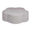 PLUSH NEST Dry flower pool with mat, gray lamb